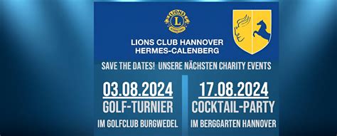 lions club hannover hermes|Unser Club .